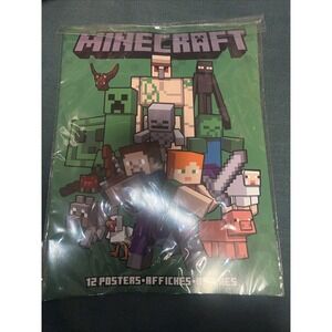 Minecraft Poster 12-Pack Trends Mojang